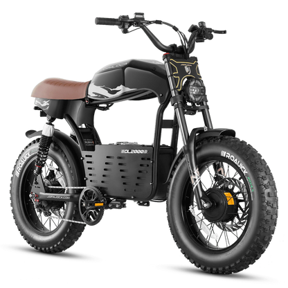 EAHORA DL2000 Dual Motor 2000W – 52V 30Ah Fat-Tire E-Bike
