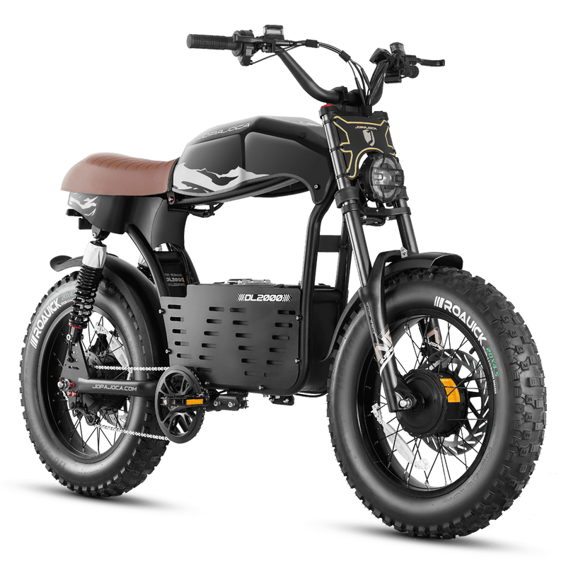 EAHORA DL2000 Doble Motor 2000W – Bicicleta Eléctrica de Neumáticos Anchos de 52V 30Ah