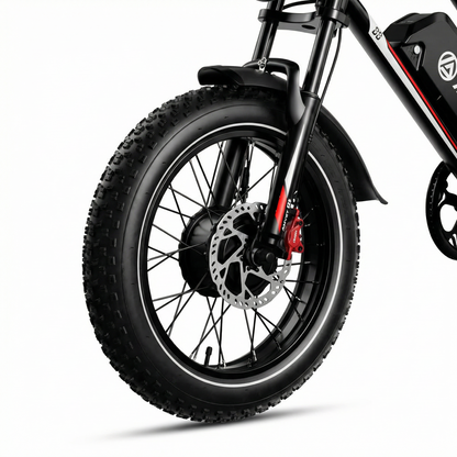 AMYET S8 Raptor Pro Dual Motor Electric Bike – 2000W AWD 48V Fat Tire