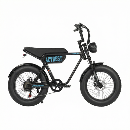 ACTBEST Striker Electric Moped-Style E-Bike – 1500W 28MPH