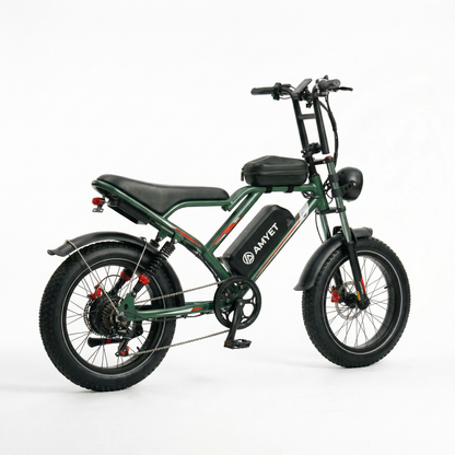 AMYET S8 Raptor Pro Dual Motor Electric Bike – 2000W AWD 48V Fat Tire