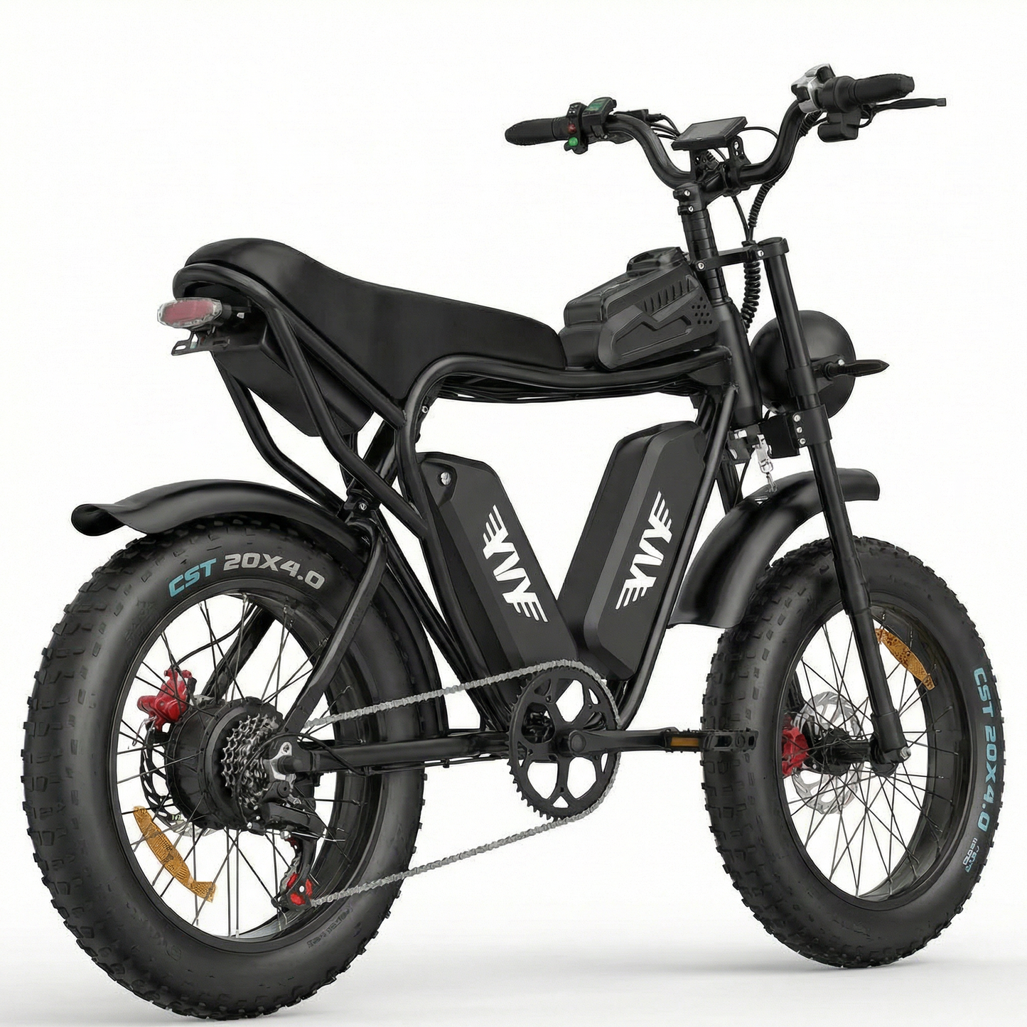 RIDSTAR Q20 Pro Dual Motor Electric Bike – 2000W AWD 52V 40Ah