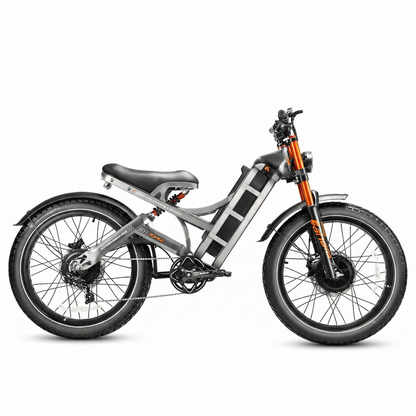 EAHORA Romeo Pro II Dual Motor 4000 W - 52V 70Ah Long Range Electric Bike
