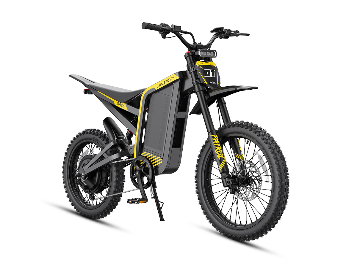 JASION Patrol 52 Electric Dirt Bike – 4000W 52V 40 MPH