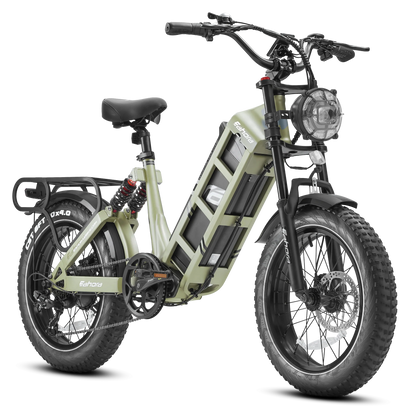 EAHORA Juliet 1000W – 48V 60Ah Long Range Fat-Tire E-Bike