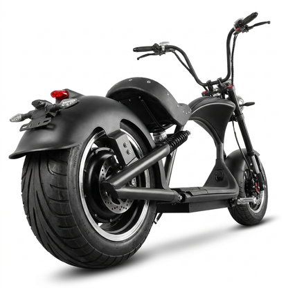 EAHORA M1P Black - rear three-quarter view