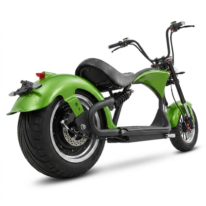 EAHORA M1P Green - rear three-quarter view