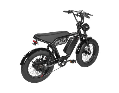 ACTBEST Striker DUAL Moped-Style E-Bike – 1800W Dual Battery 35 MPH