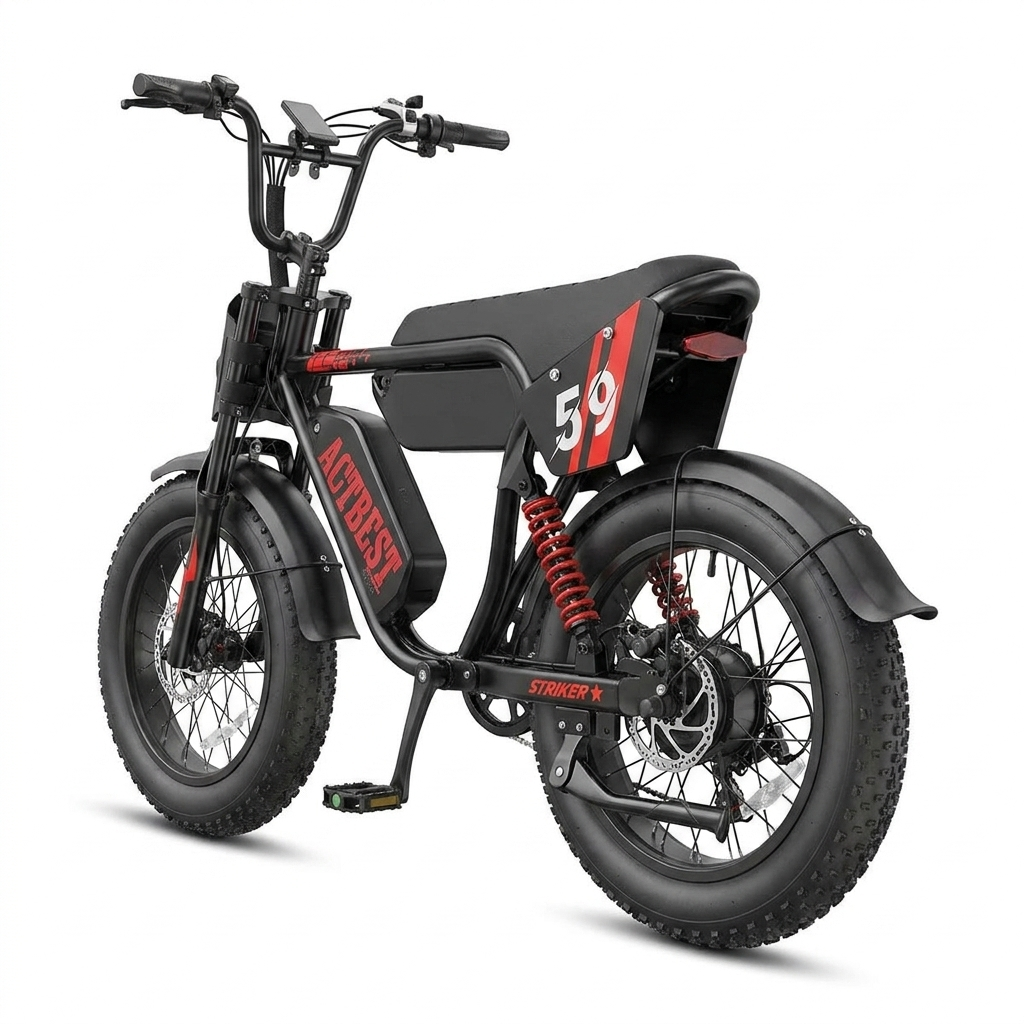 ACTBEST Striker MAX - rear three-quarter view