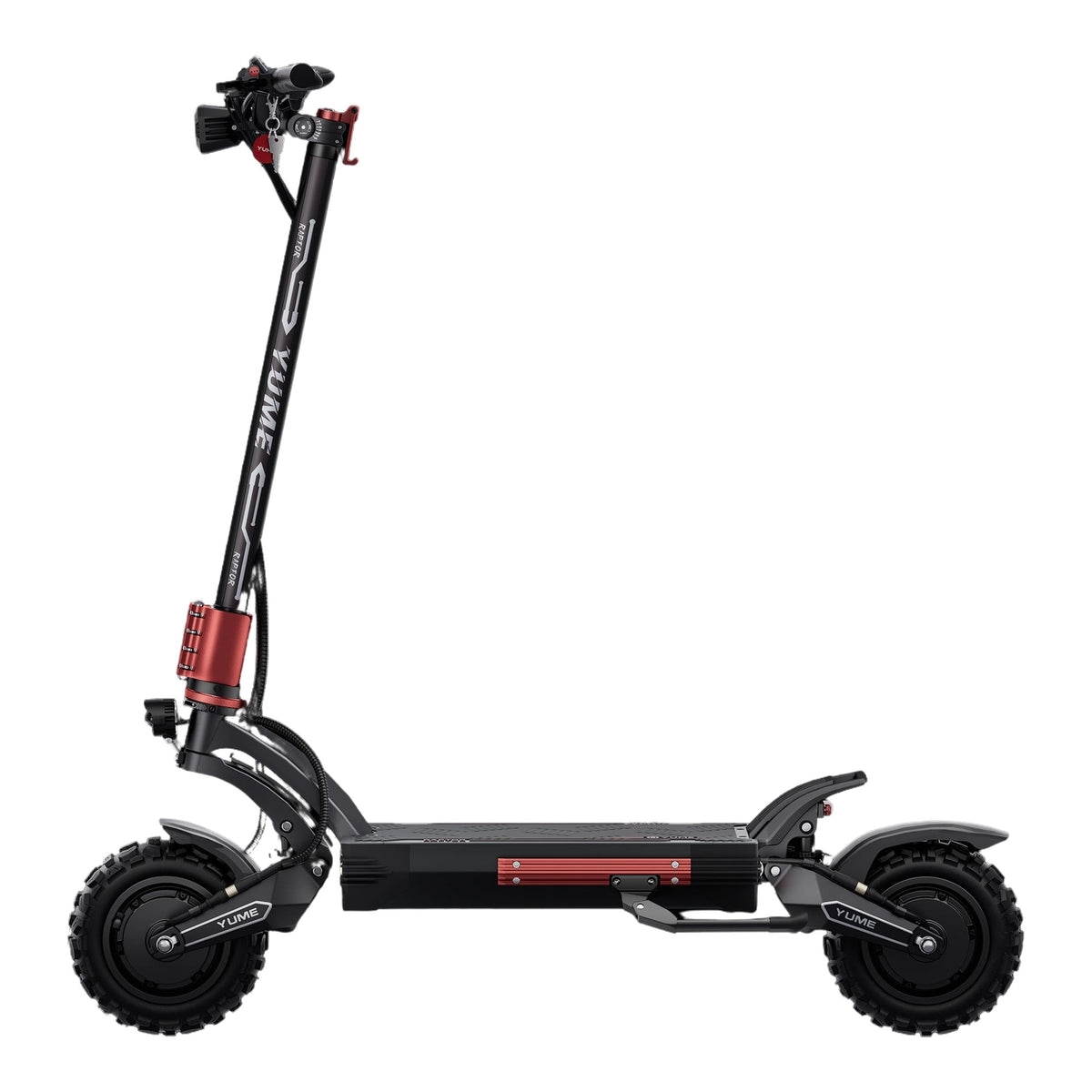 YUME Raptor 2 full side view with 11-inch off-road tires
