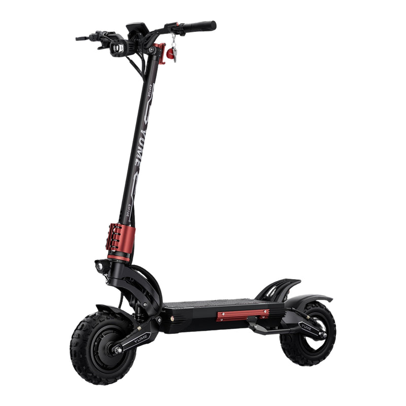 YUME Raptor 2 scooter eléctrico de doble motor, vista de perfil izquierdo